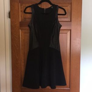 Black Waist-Slimming Dress